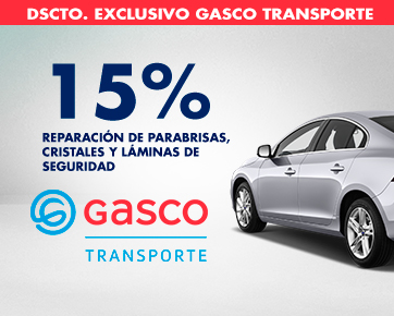 Descuento en parabrisas club gasco transporte